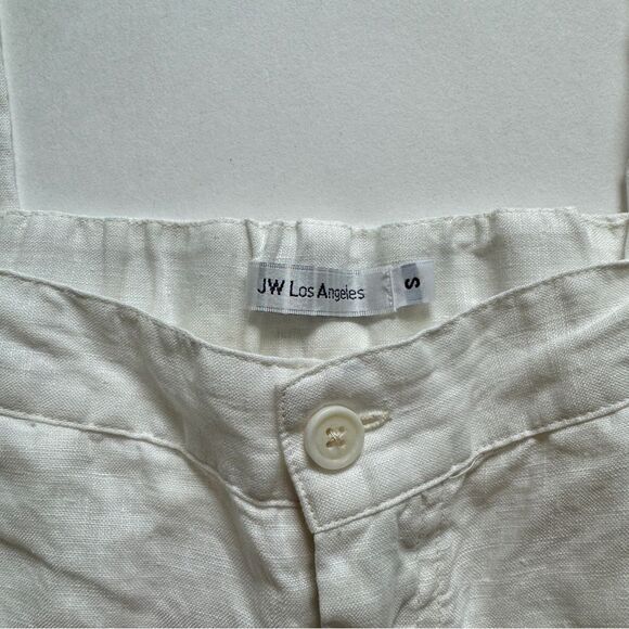 Johnny Was White Linen Pants Size Small NWOT - Picture 5 of 9